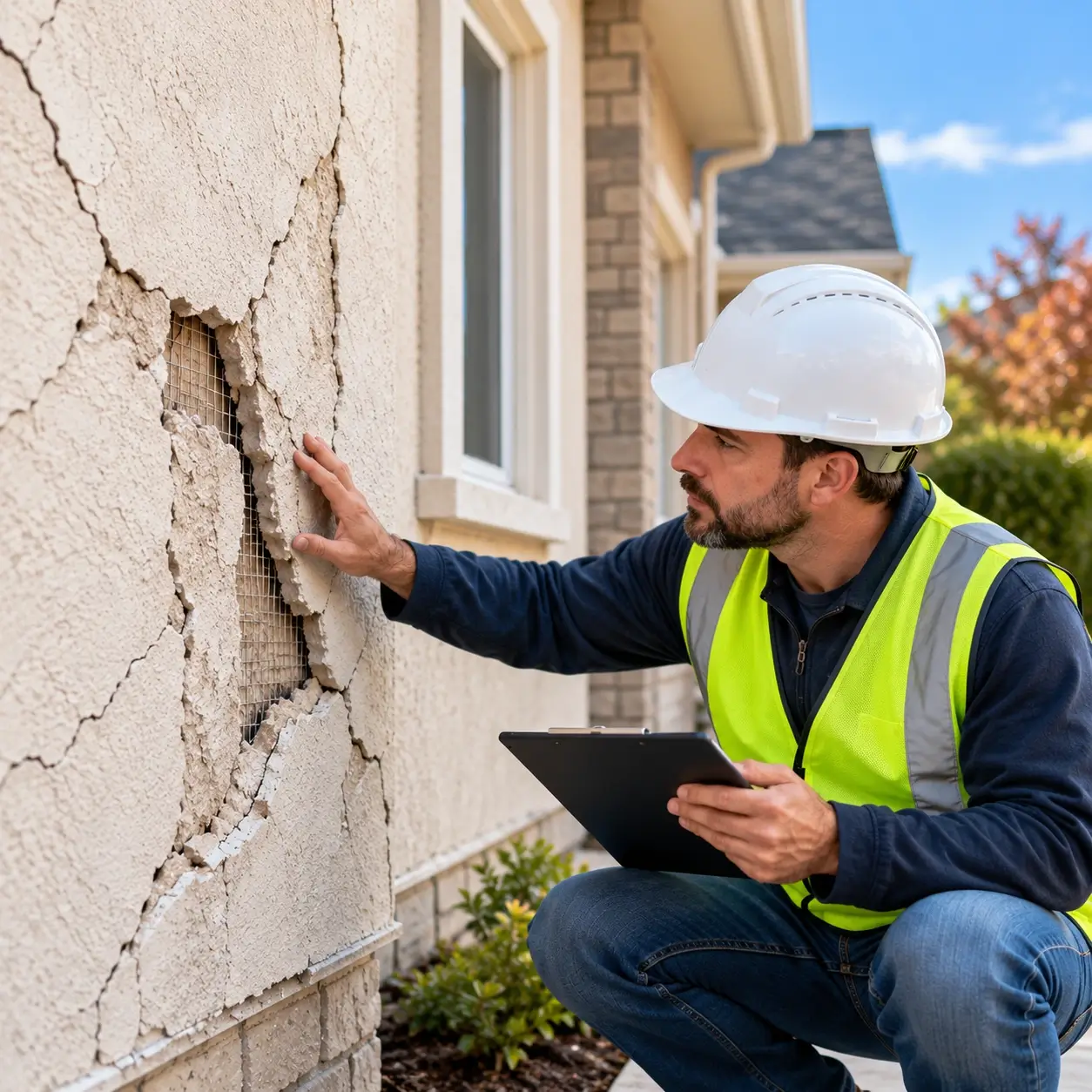 Emergency Stucco Restoration in Queens